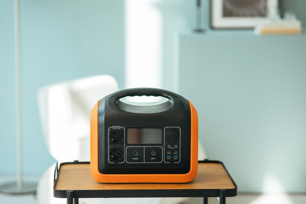 portable power station at home