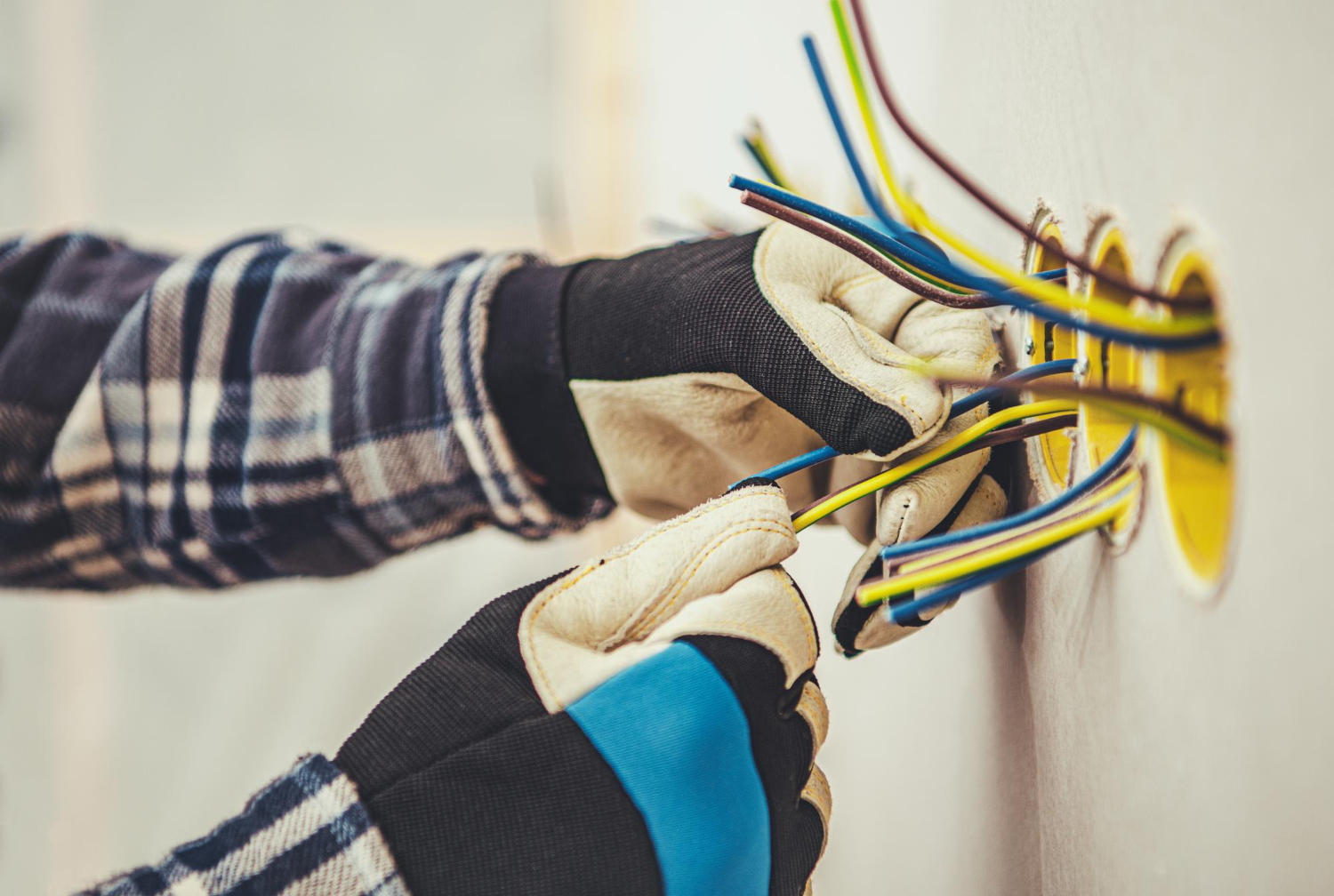 electrical system upgrade an electrician upgrading electrical system