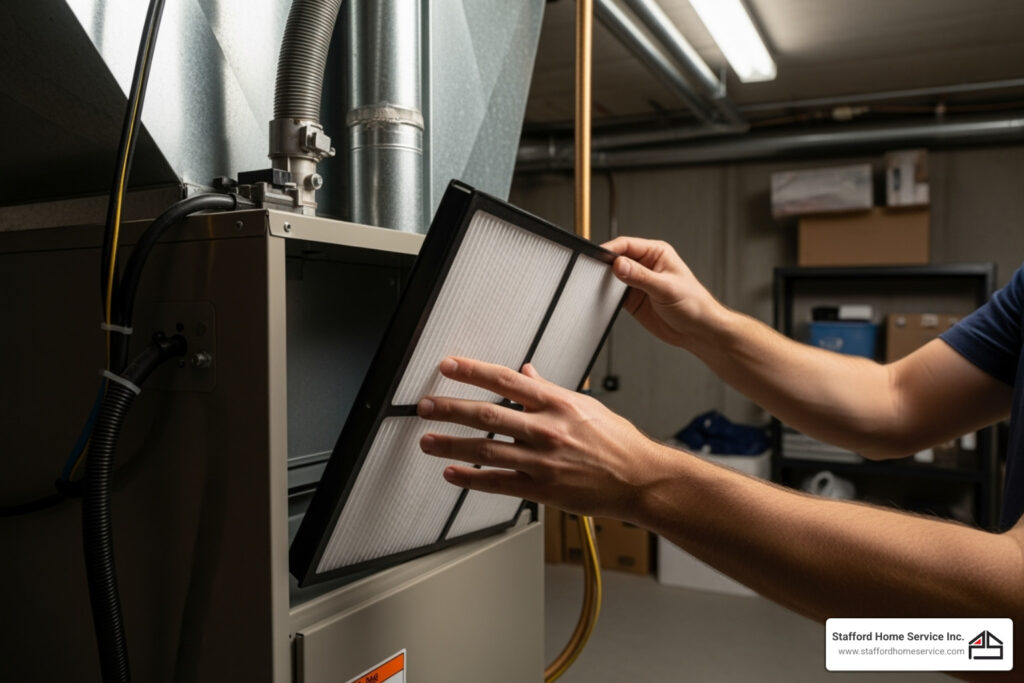 air filter replacement