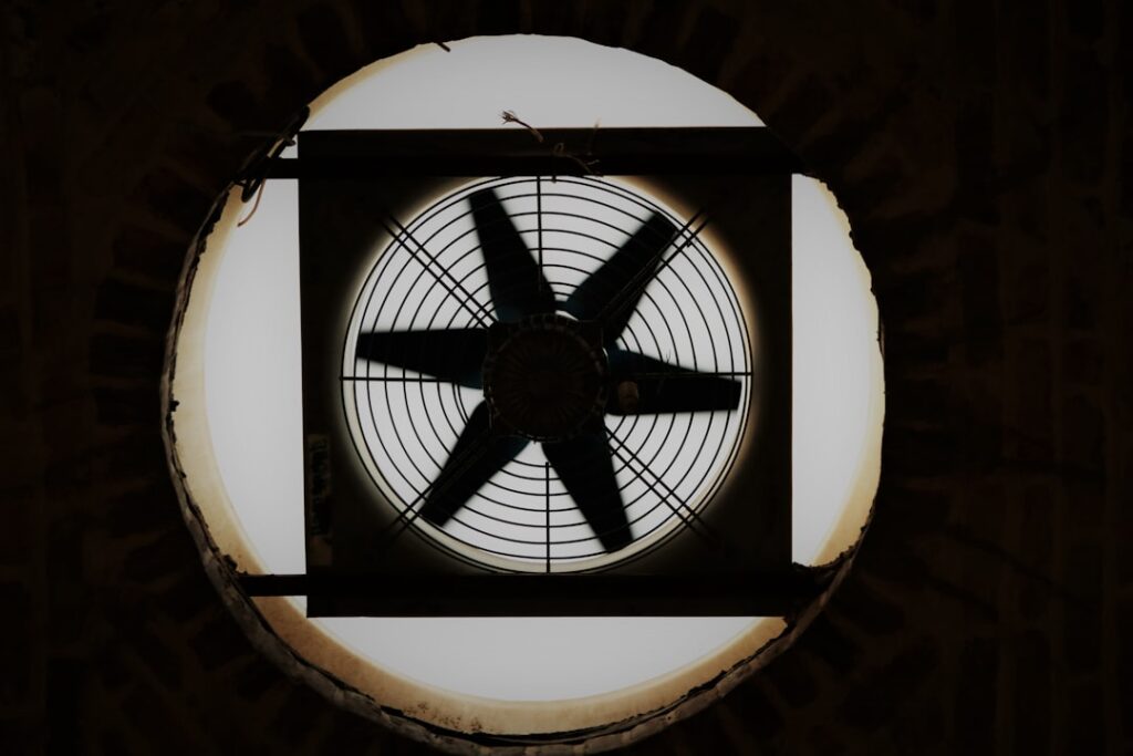 Attic fan repair