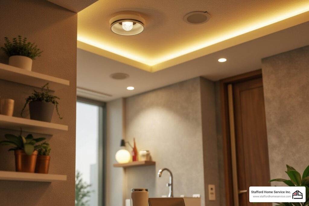 recessed lighting electrician woodbury, mn