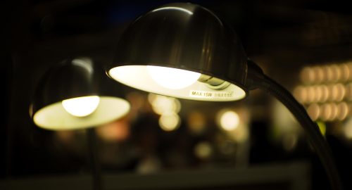 dimming lights
