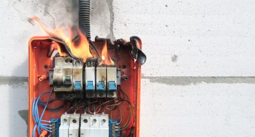 electrical fire